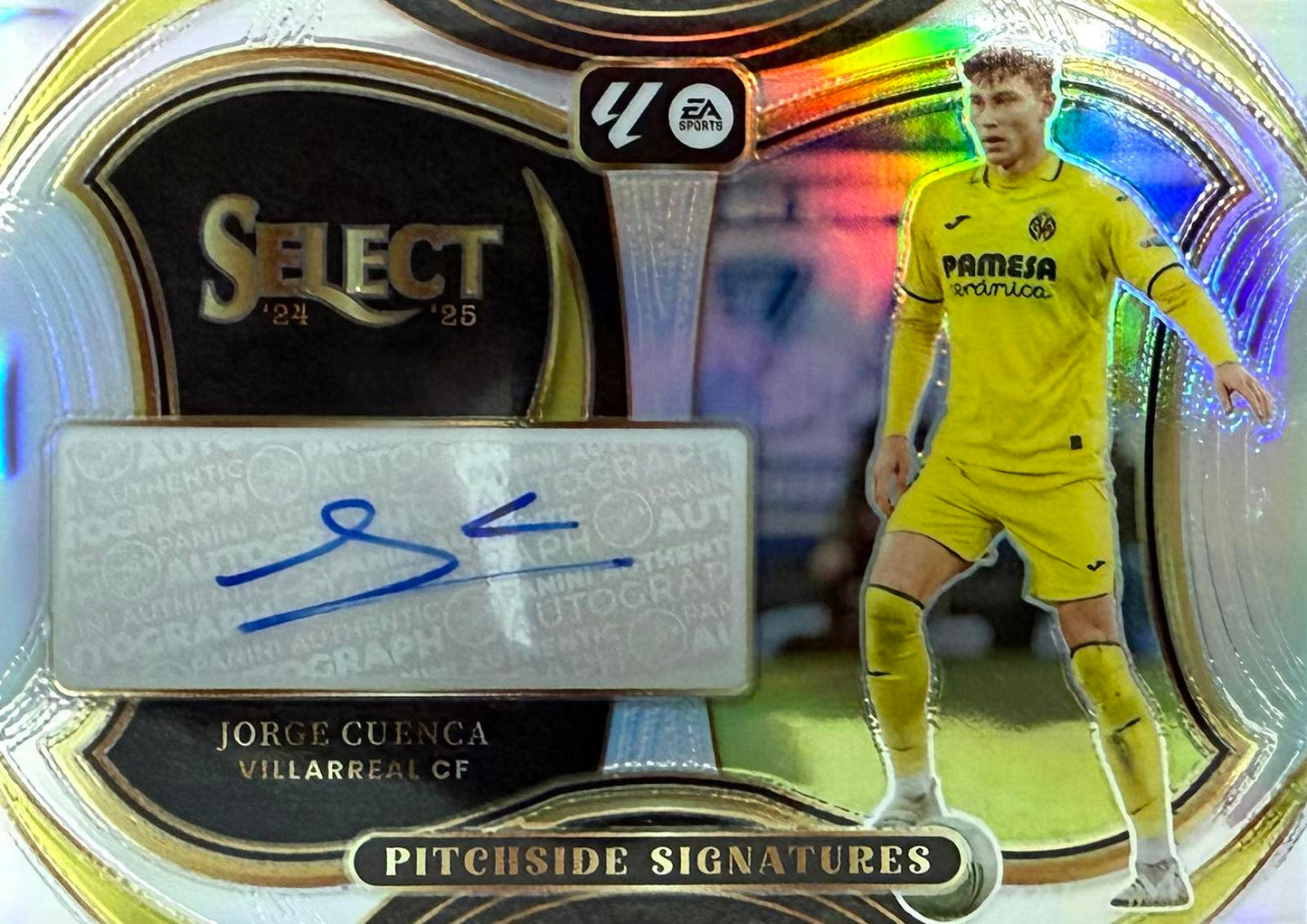 Jorge Cuenca Autograph Panini Select La Liga
