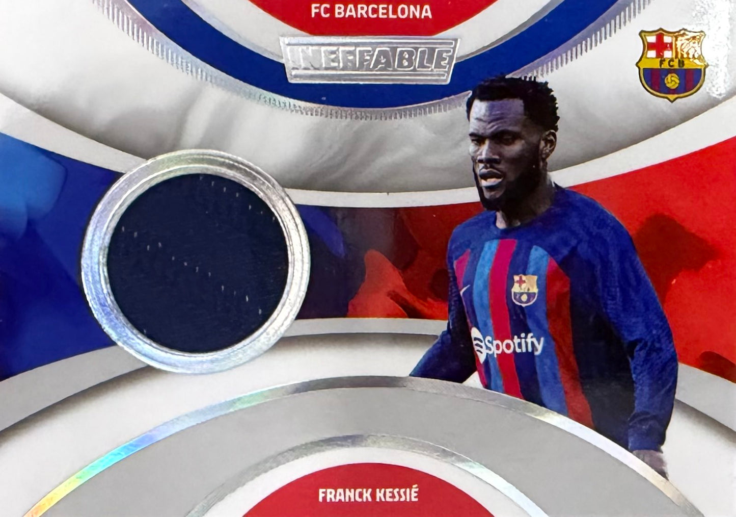 Franck Kessie Match-Worn Patch Numbered /75 Daka Ineffable