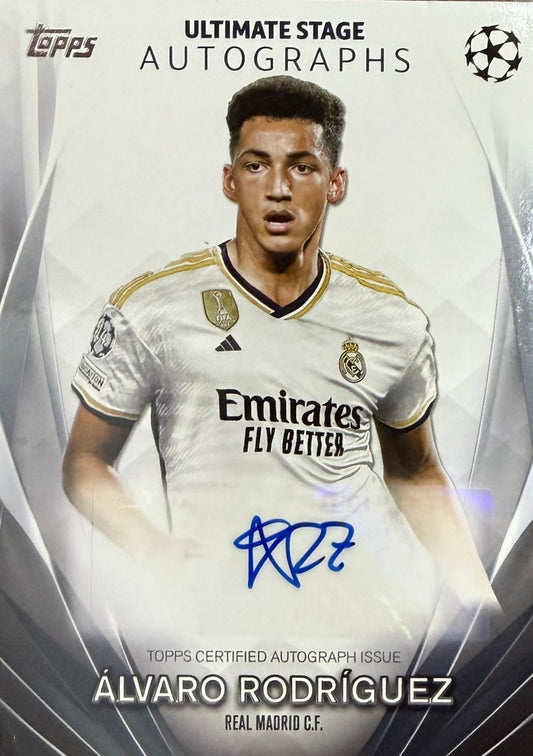 Alvaro Rodriguez Autograph Topps UCC