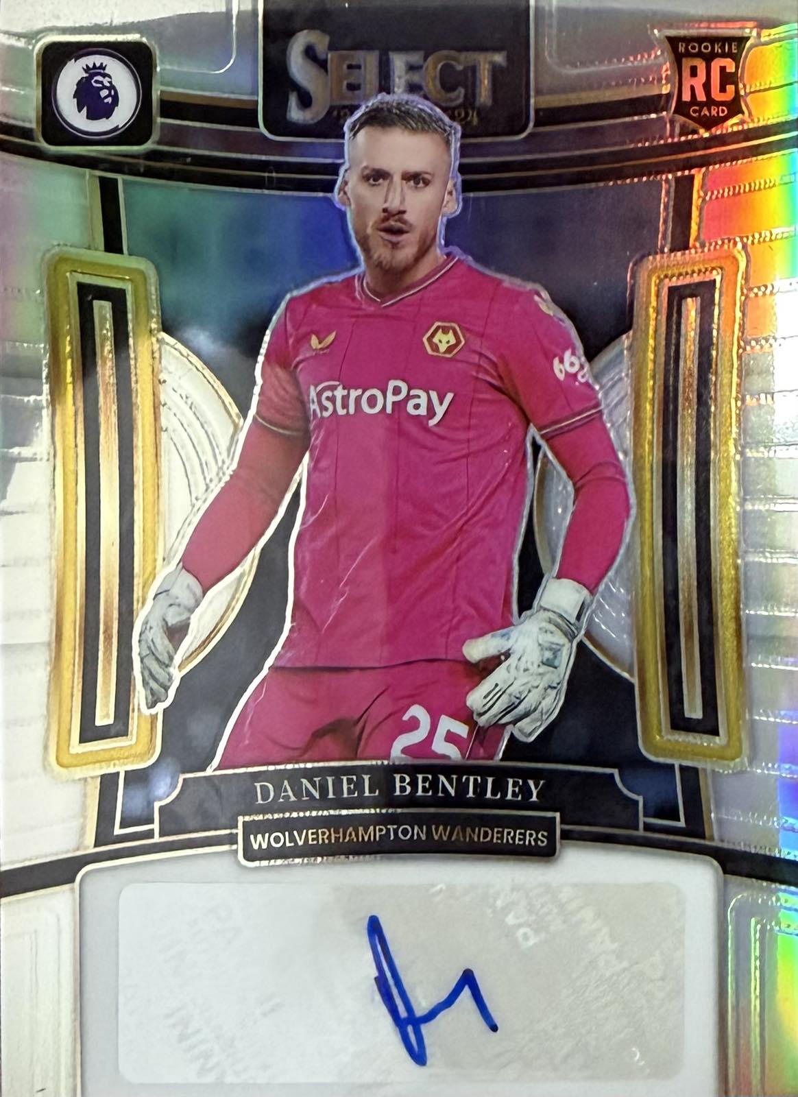Daniel Bentley Rookie Autograph Panini Select EPL