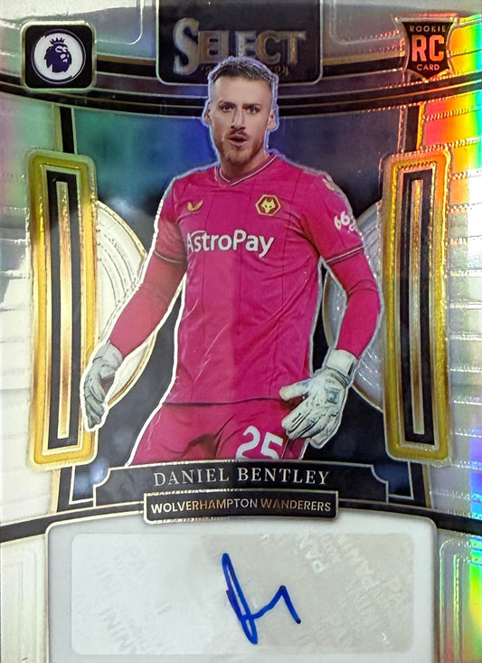 Daniel Bentley Rookie Autograph Panini Select EPL