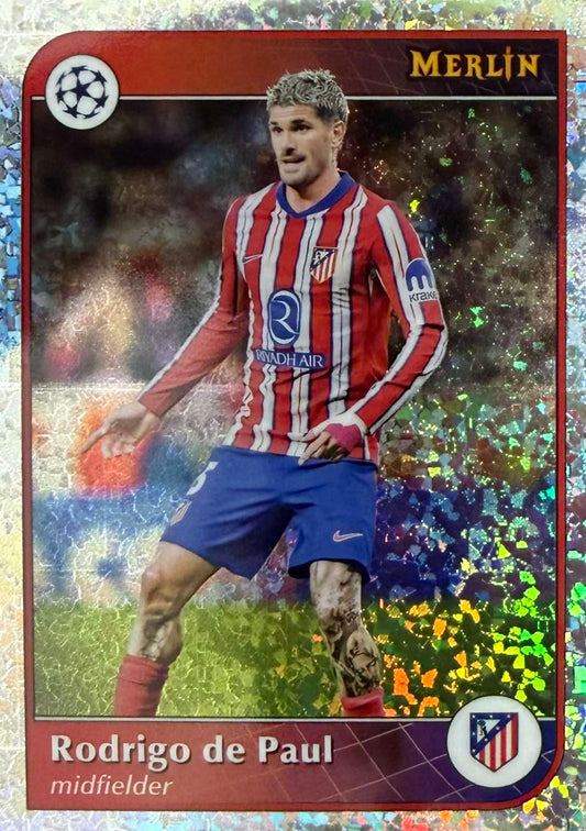 Rodrygo de Paul Mini Diamond Topps Merlin