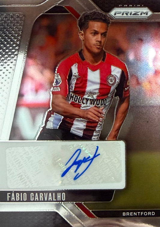 Fabio Carvalho Autograph Panini Prizm