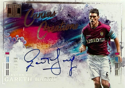 Gareth Barry On-Card Autograph Numbered /99 Impeccable