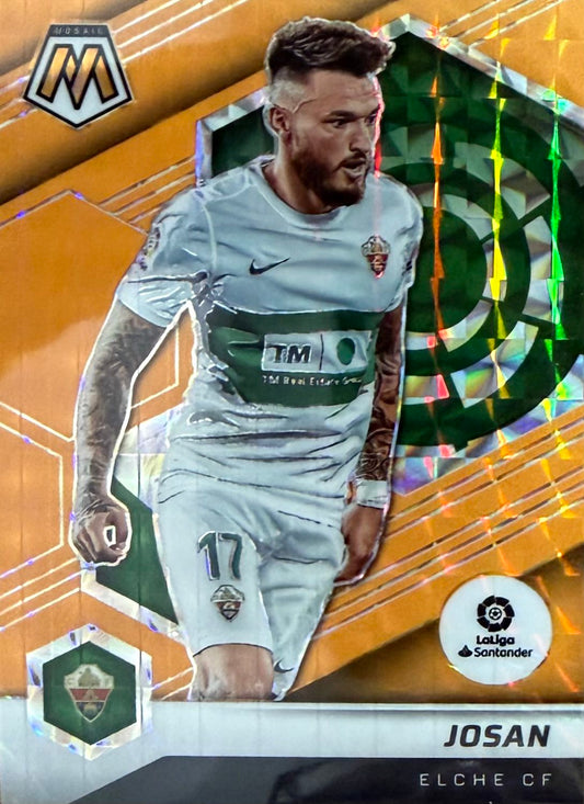 Josan Numbered /25 Panini Mosaic La Liga