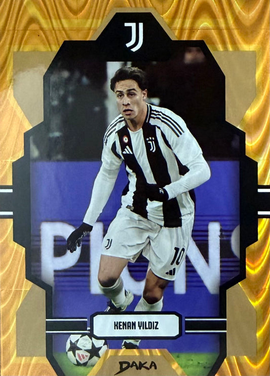 Kenan Yildiz Numbered /25 Daka Juventus