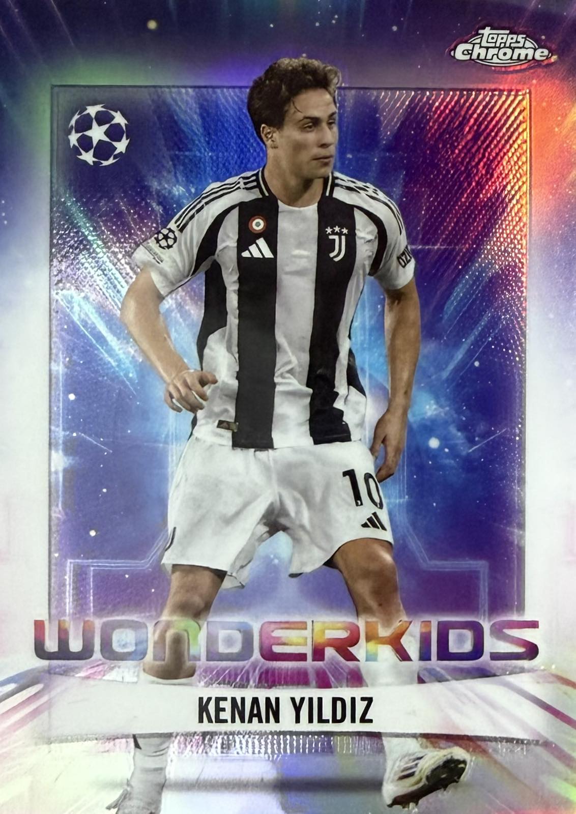 Kenan Yildiz Wonderkids Topps Chrome