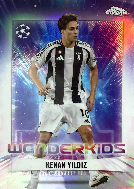 Kenan Yildiz Wonderkids Topps Chrome