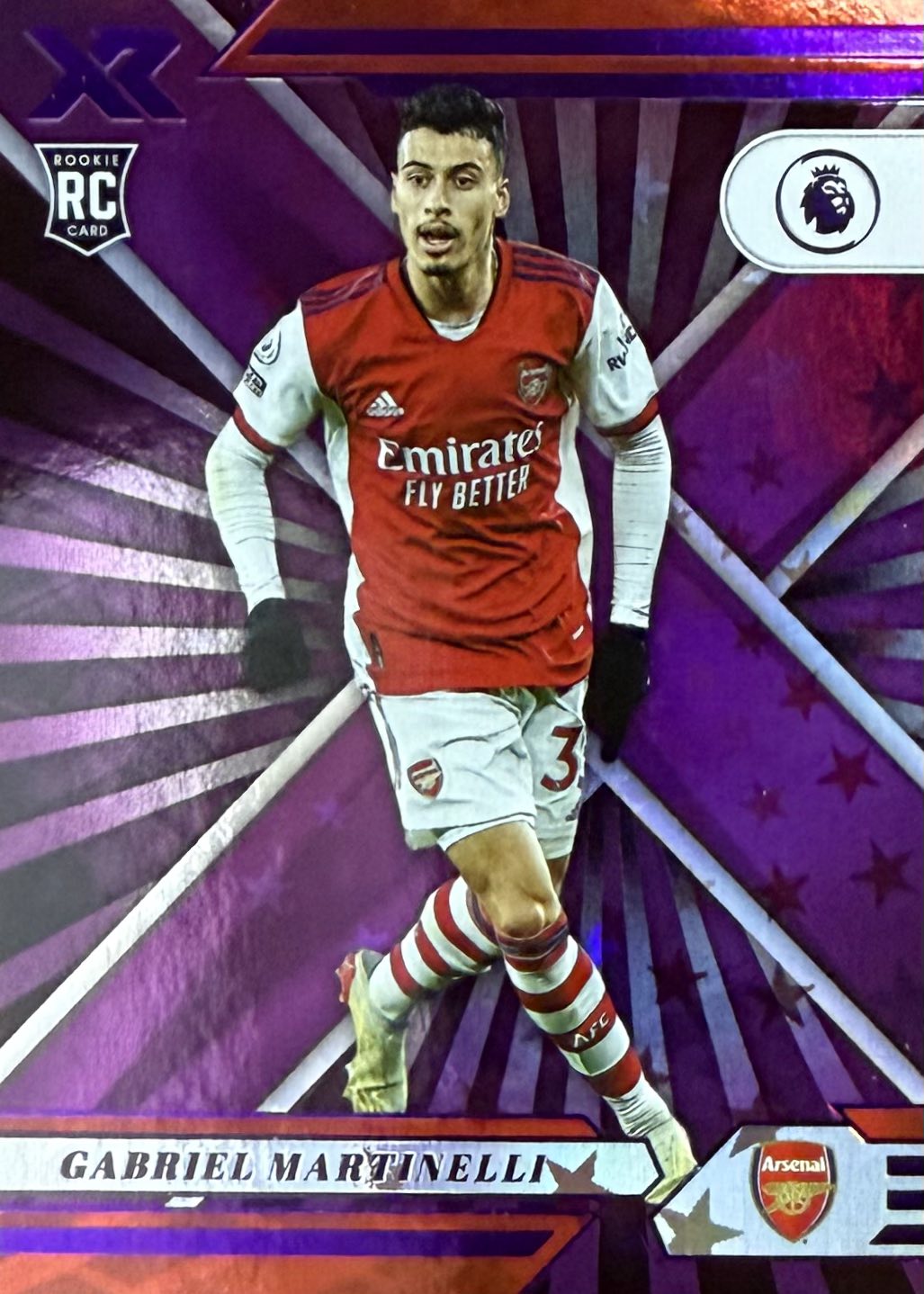 Gabriel Martinelli Purple Astro Rookie Chronicles XR