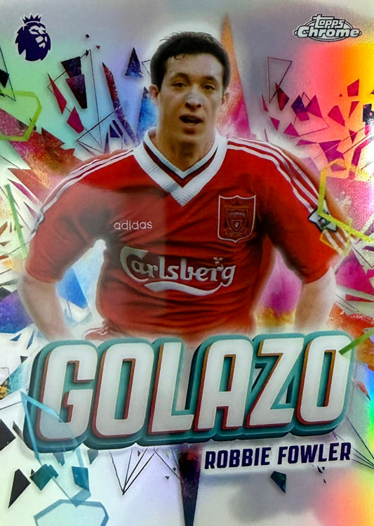 Robbie Fowler Golazo Topps Chrome EPL
