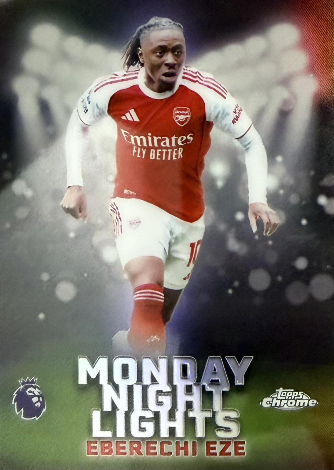 Eberechi Eze Monday Night Lights Topps Chrome EPL
