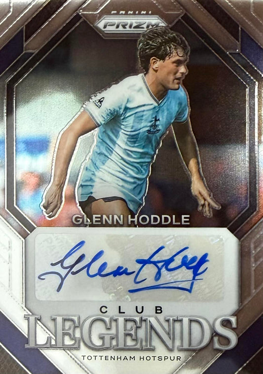 Glenn Hoddle Autograph Panini Prizm