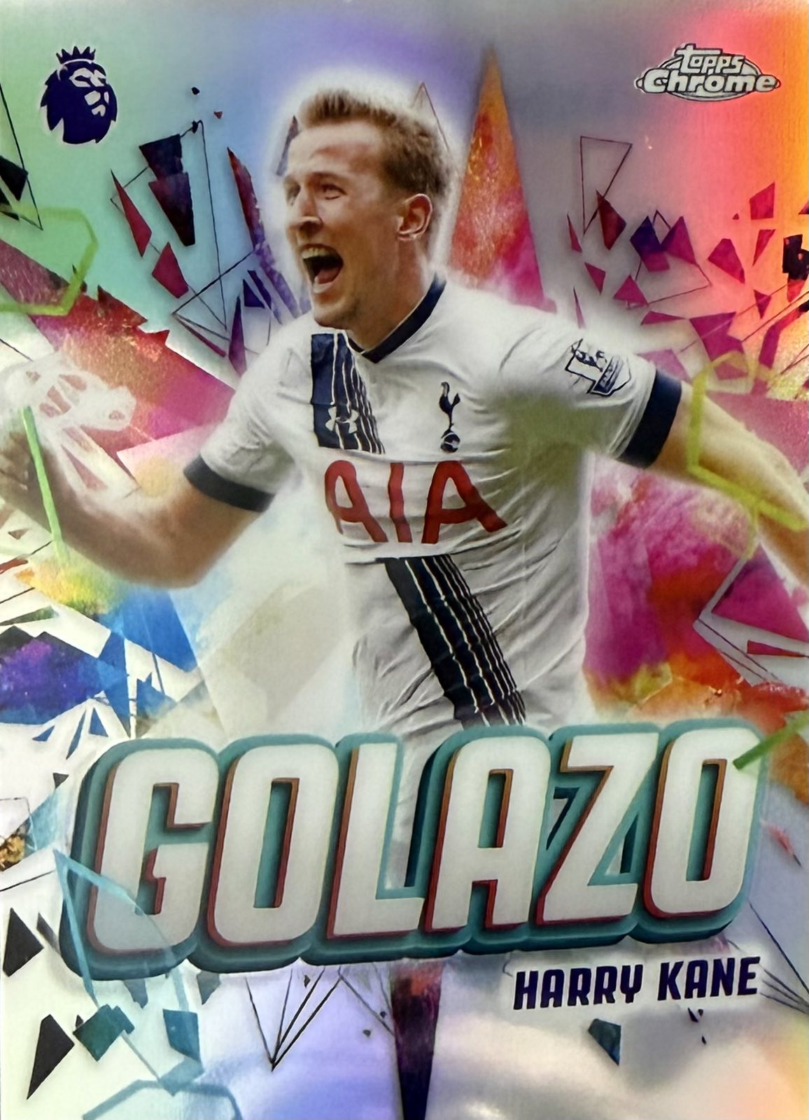 Harry Kane Golazo Topps Chrome EPL