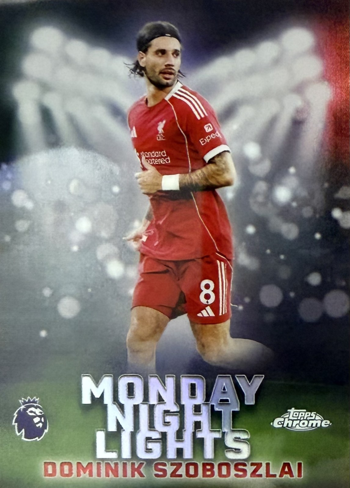 Dominik Szoboszlai Monday Night Lights Topps Chrome EPL