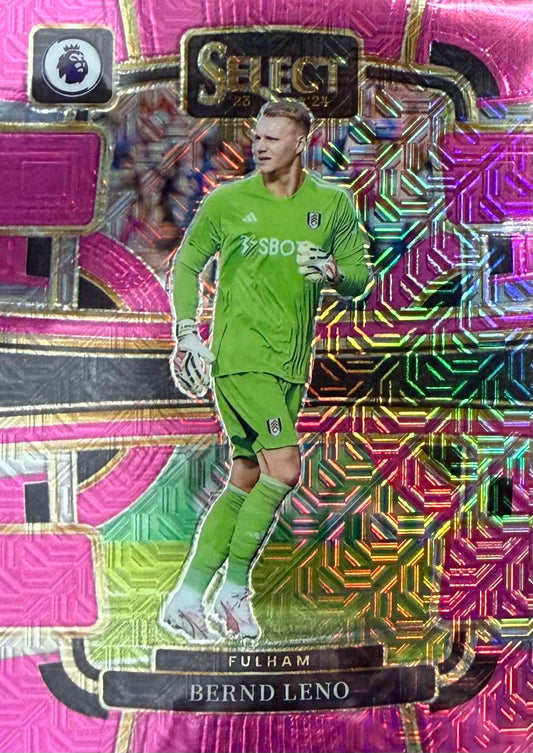Bernd Leno Numbered /325 Panini Select EPL