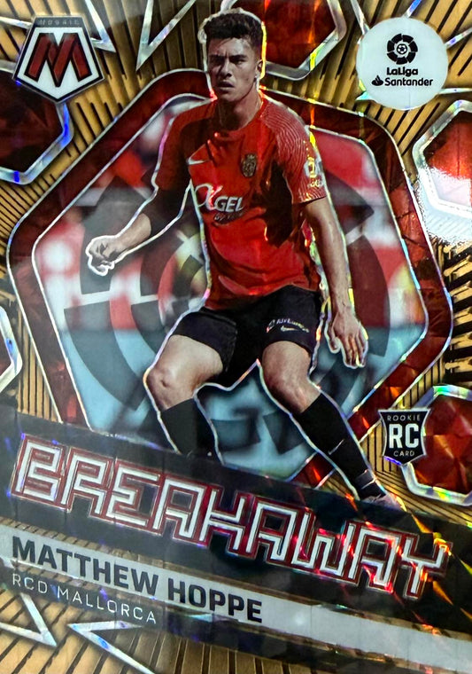 Matthew Hoppe Rookie Breakaway Numbered /25 Mosaic La Liga