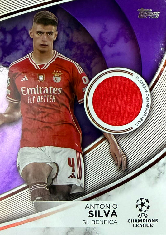 Antonio Silva Player-Worn Patch Numbered /299 Topps UCC