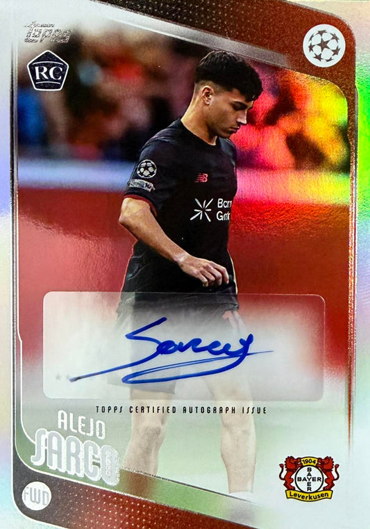 Alejo Sarco Rookie Autograph Topps UCC Flagship