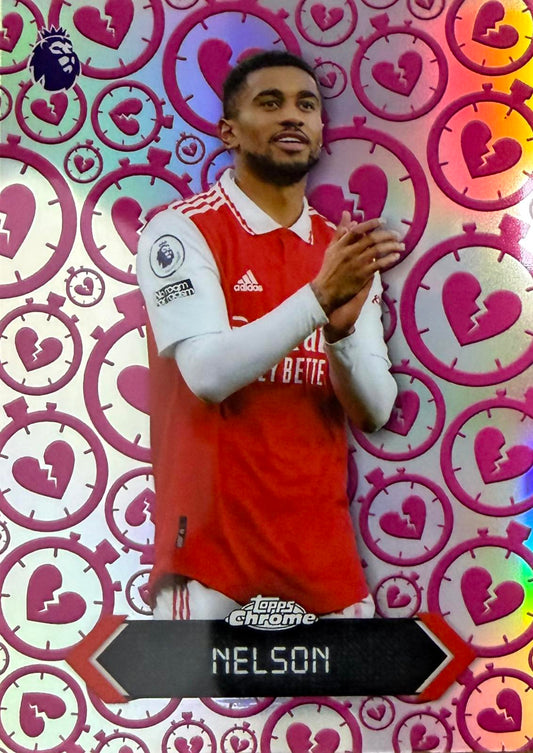 Reiss Nelson Time Heartbreaker Topps Chrome