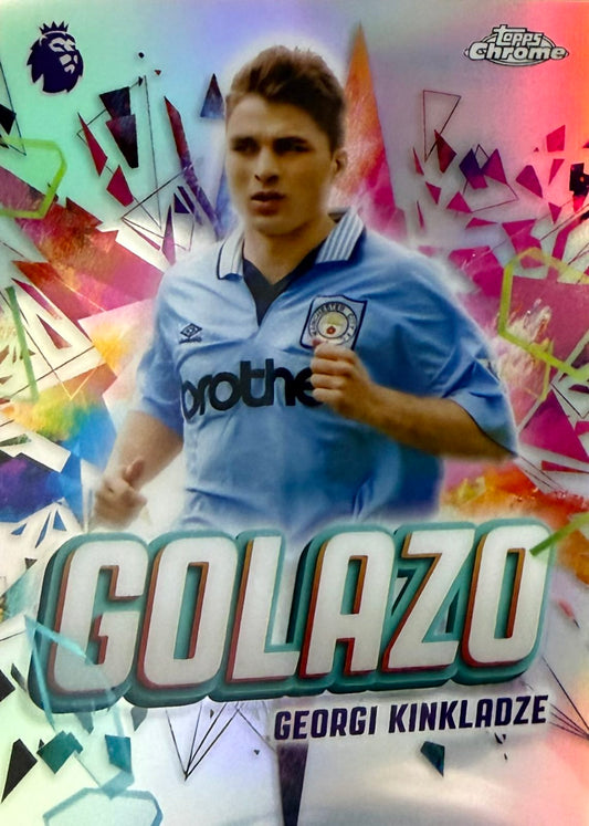 Georgi Kinkladze Golazo Topps Chrome EPL