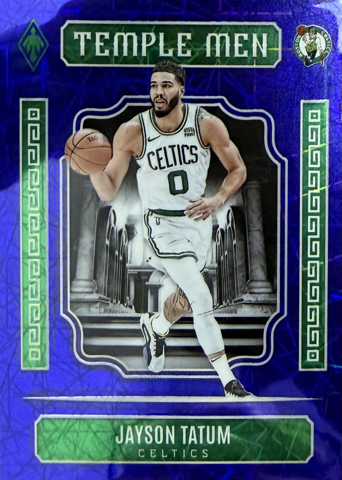 Jayson Tatum Temple Man Numbered /275 Panini Phoenix