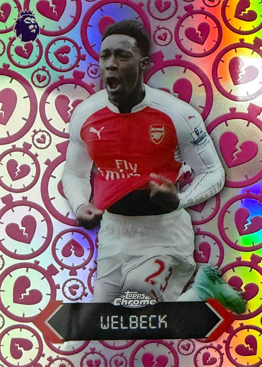Danny Welbeck Time Heartbreaker Topps Chrome EPL