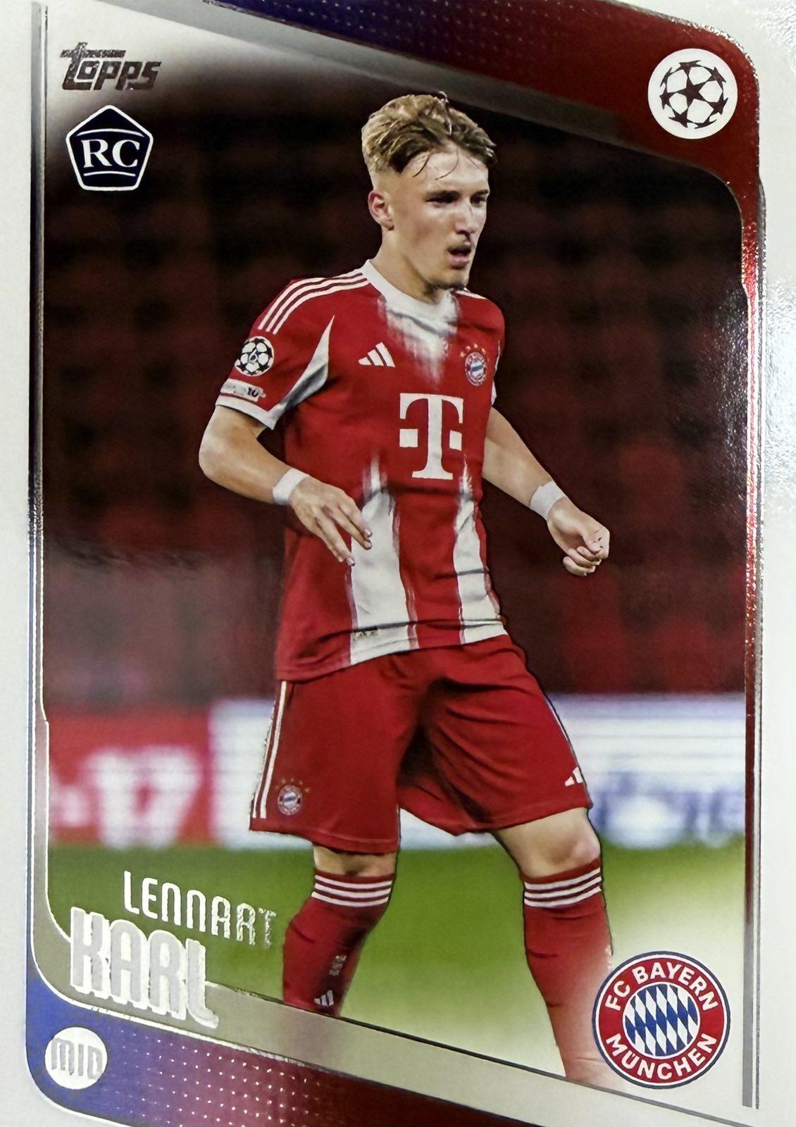 Lennart Karl Rookie Base Topps Flagship
