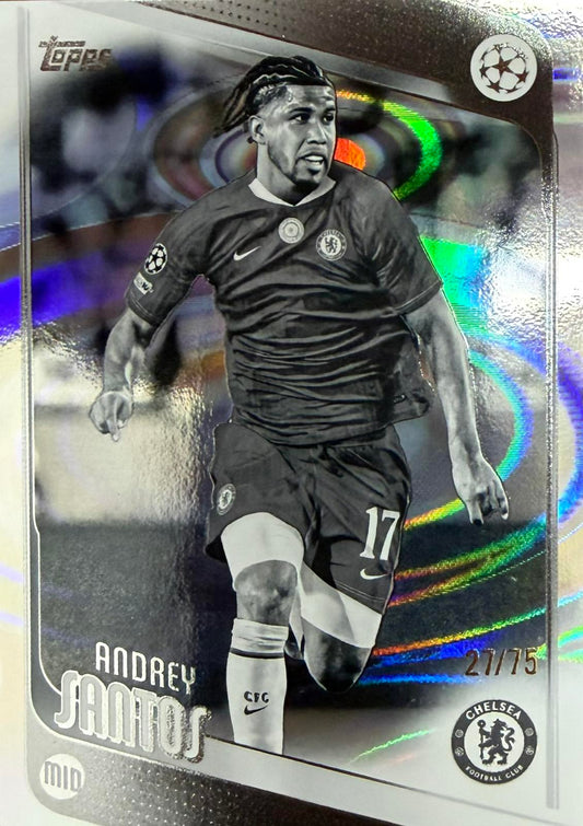 Andrey Santos Numbered /75 Topps Flagship