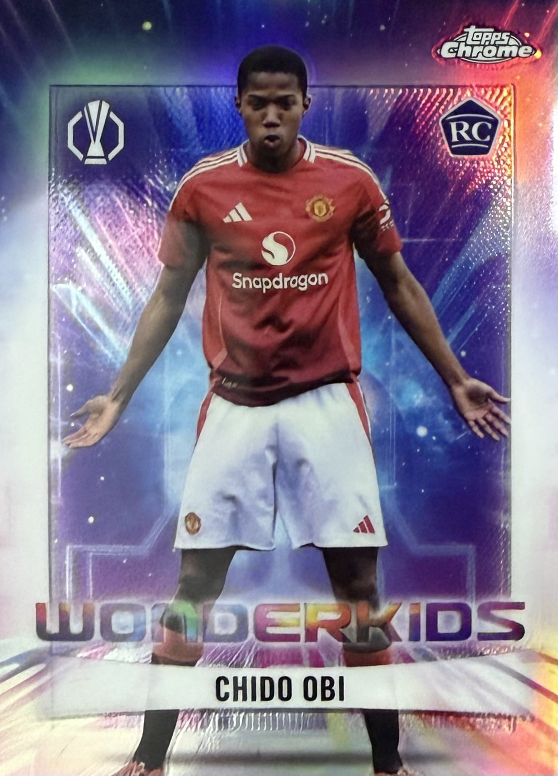 Chido Obi Wonderkids Rookie Topps Chrome