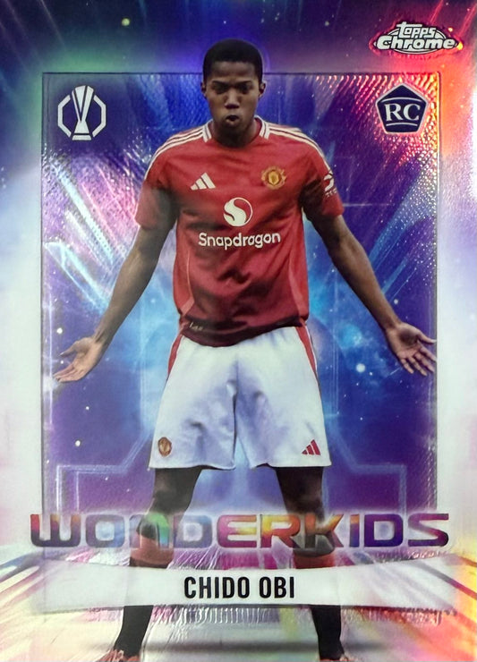 Chido Obi Wonderkids Rookie Topps Chrome