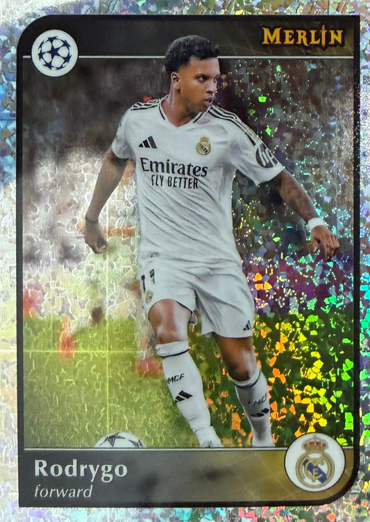 Rodrygo Mini Diamond Topps Merlin