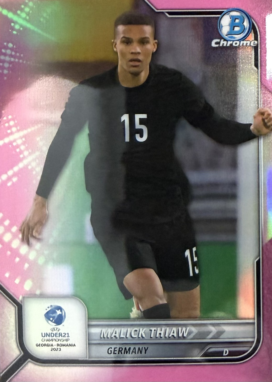 Malick Thiaw Numbered /150 Bowman Chrome