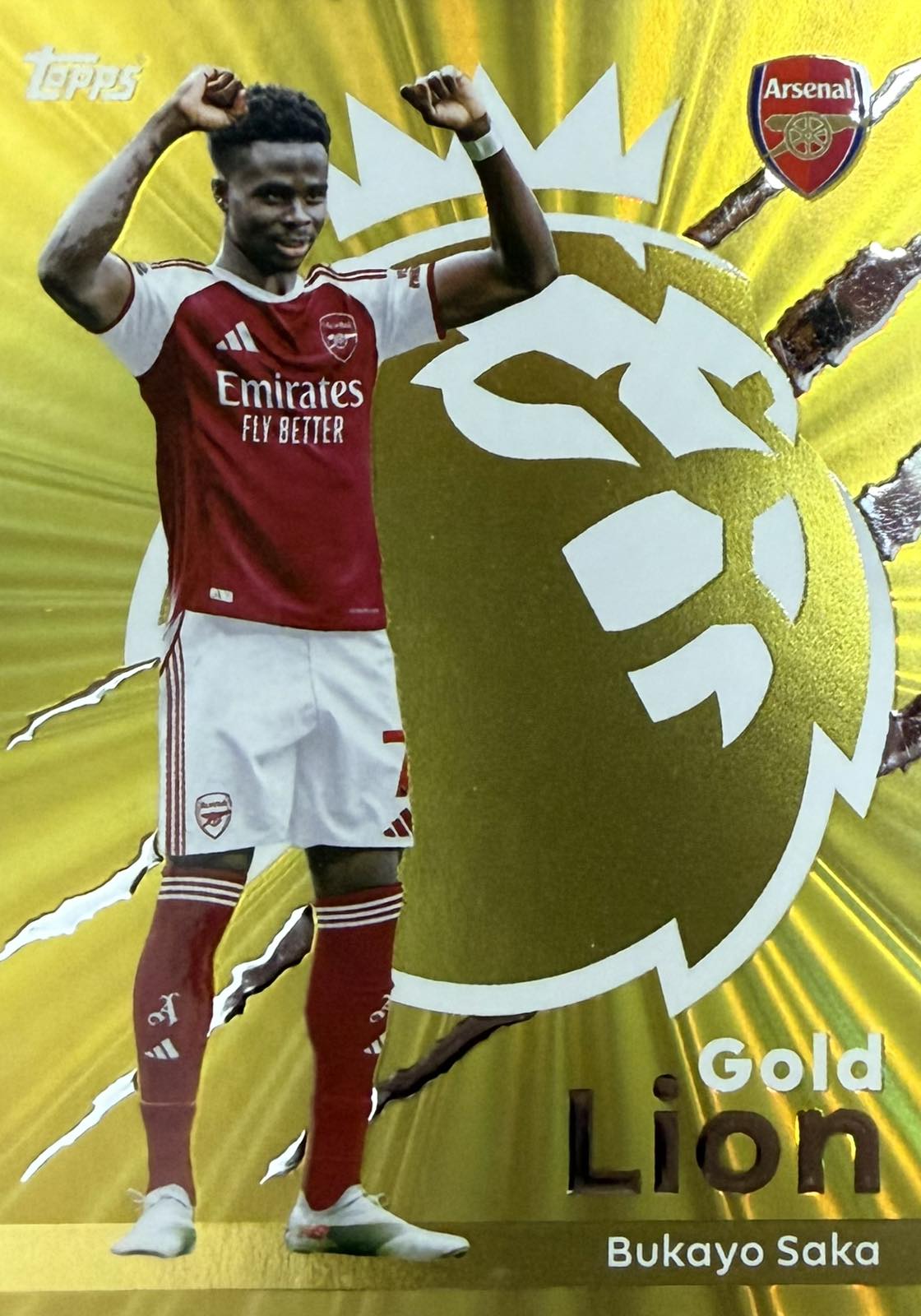 Amad Gold Lion Topps Premier League