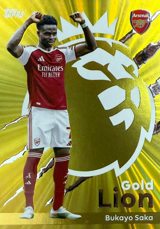 Amad Gold Lion Topps Premier League