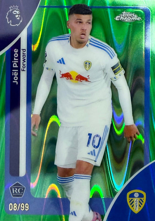Joel Piroe Rookie Numbered /99 Topps Chrome EPL