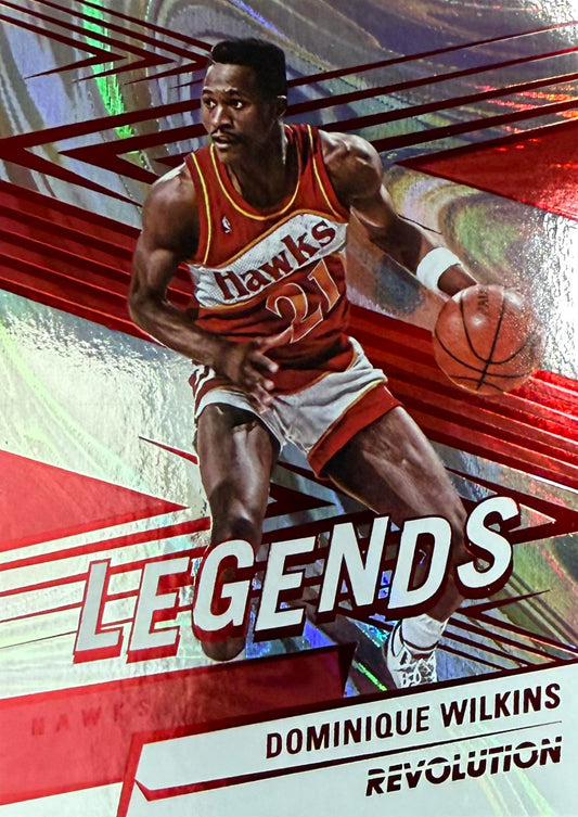 Dominique Wilkins Swirl Panini Revolution