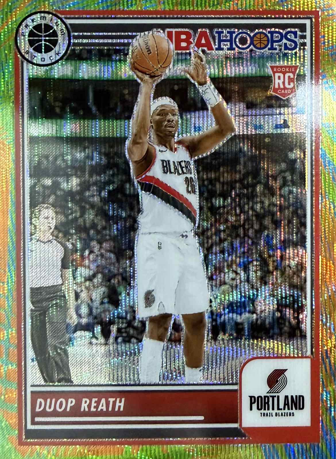 Duop Reath Rookie Multicolor Wave Panini NBA Hoops