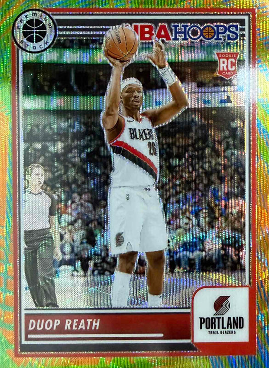 Duop Reath Rookie Multicolor Wave Panini NBA Hoops