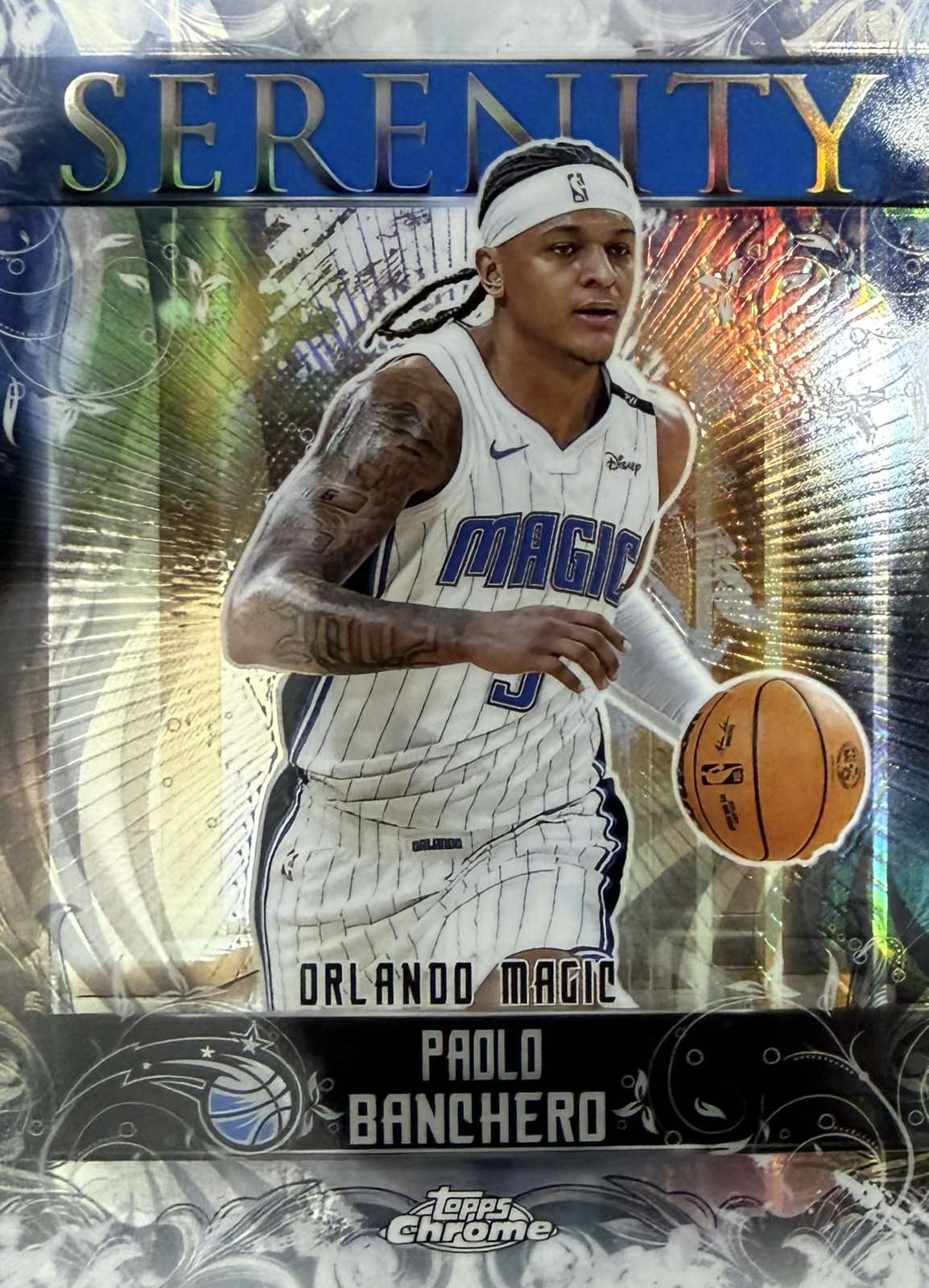 Paolo Banchero Serenity Silver Topps Chrome