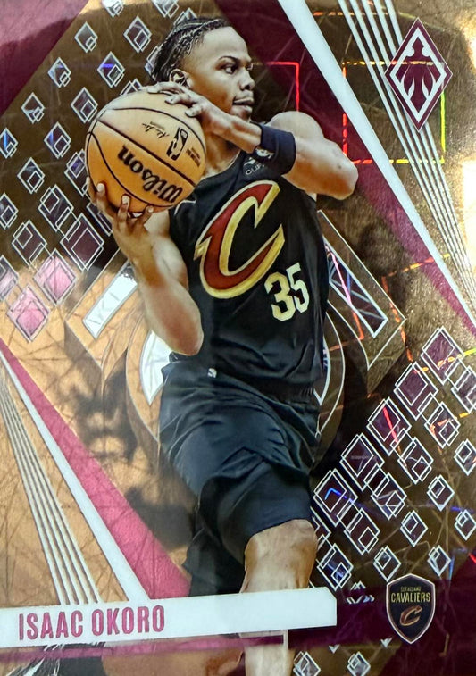 Isaac Okoro Numbered /49 Panini Phoenix