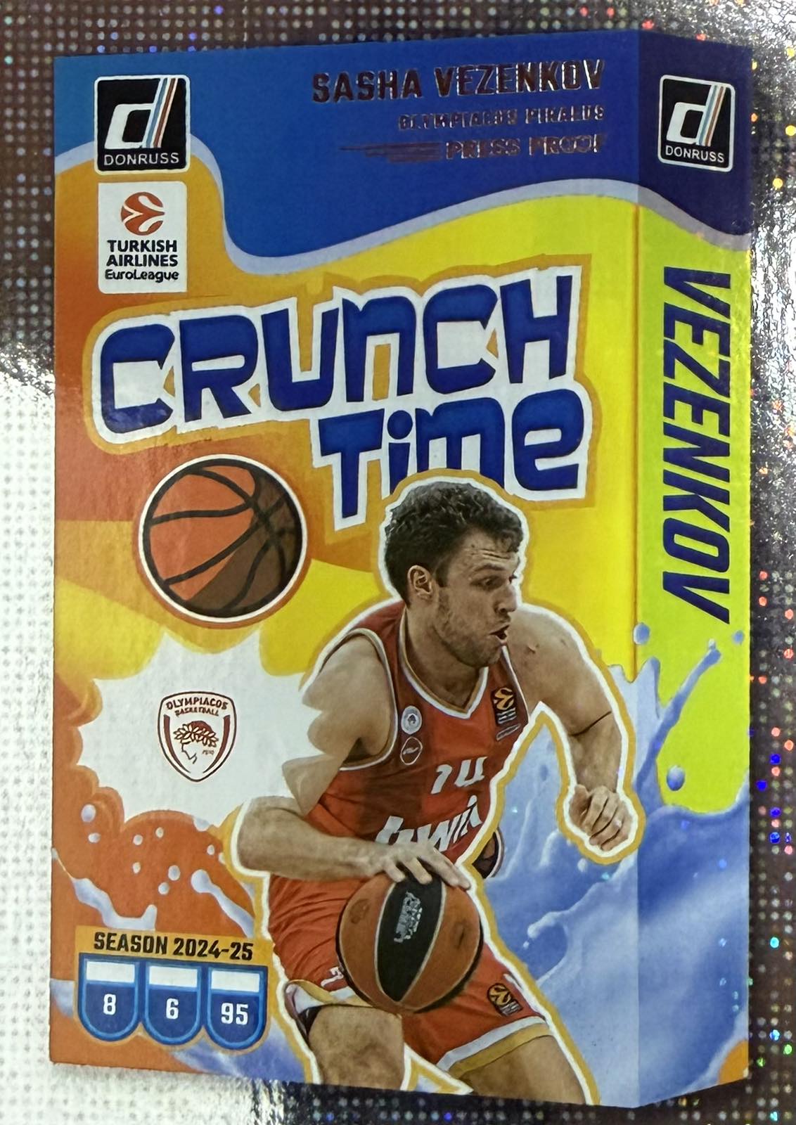 Aleksandar Vezenkov Crunch Time Donruss