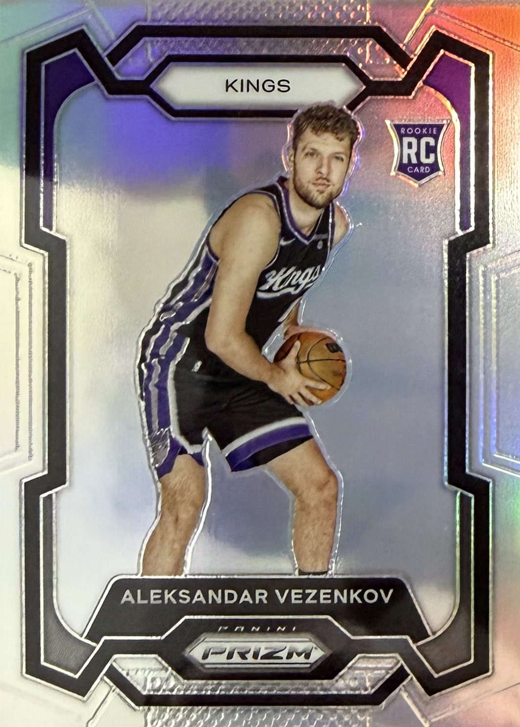 Aleksandar Vezenkov Silver Rookie Panini Prizm