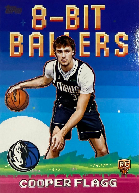 Cooper Flagg 8-Bit Ballers Rookie Topps Flagship
