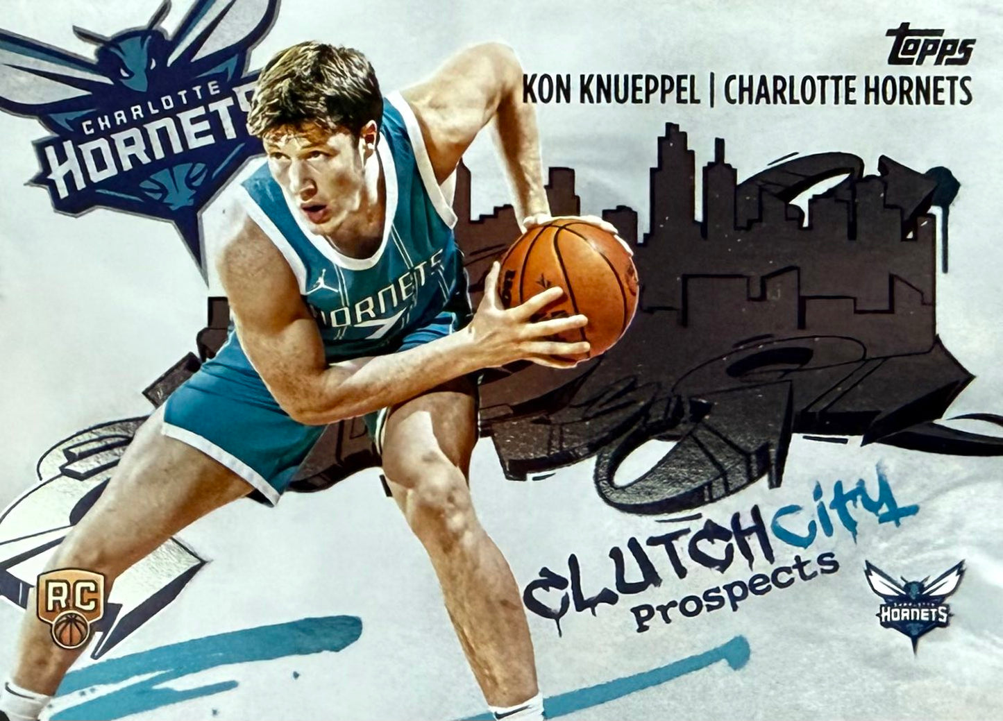 Kon Knueppel Rookie Clutch City Prospects Topps Flagship