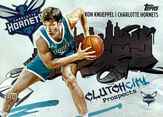 Kon Knueppel Rookie Clutch City Prospects Topps Flagship