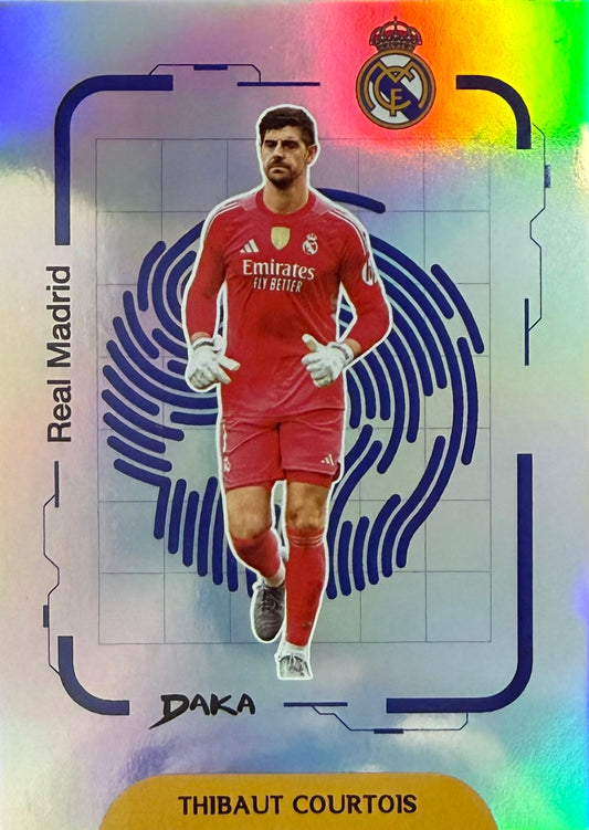 Thibaut Courtois Numbered /299 Daka Real Madrid