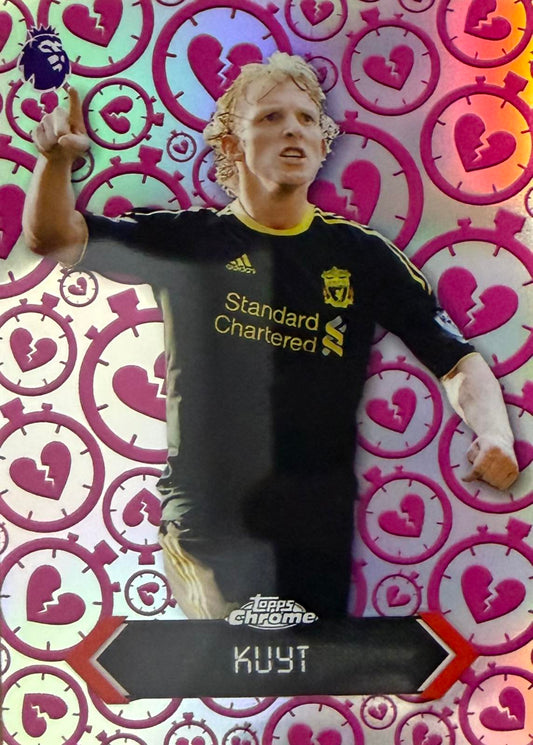 Dirk Kuyt Time Heartbreaker Topps Chrome EPL