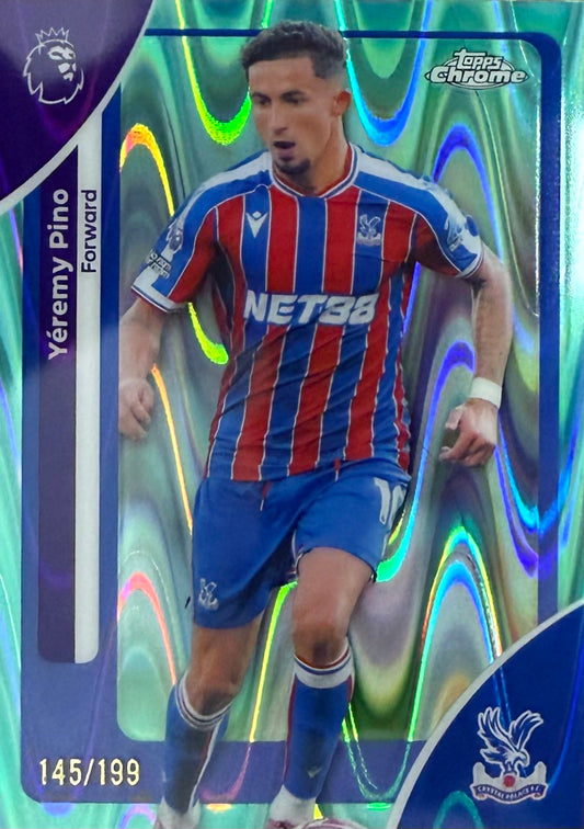 Yeremi Pino Numbered /199 Topps Chrome EPL