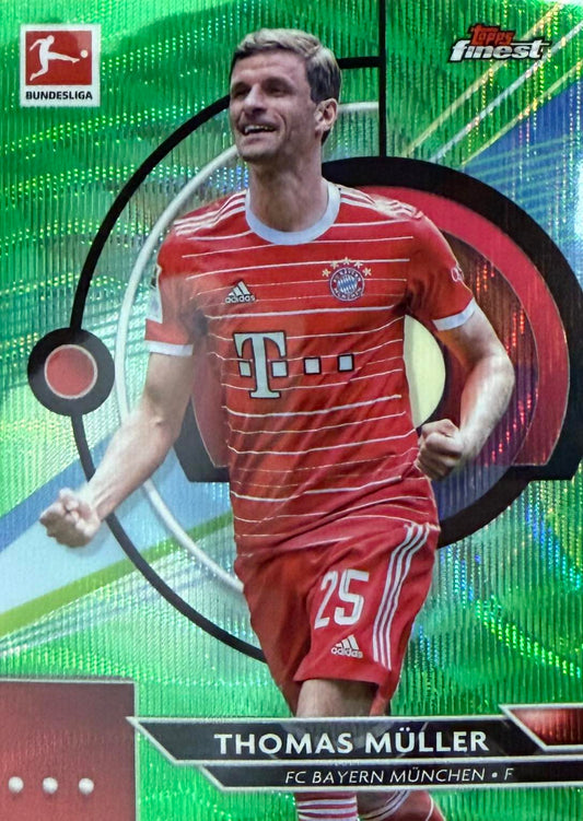 Tomas Muller Numbered /99 Topps Finest Bundesliga