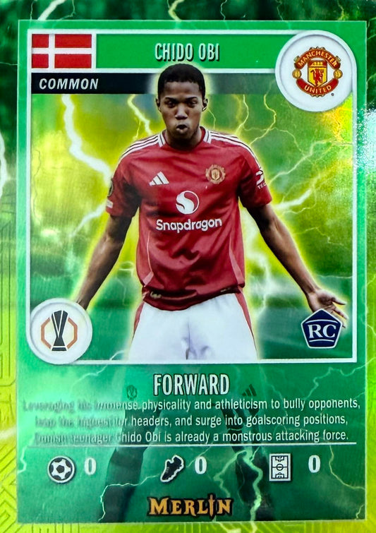 Chido Obi Rookie Gamer Topps Merlin